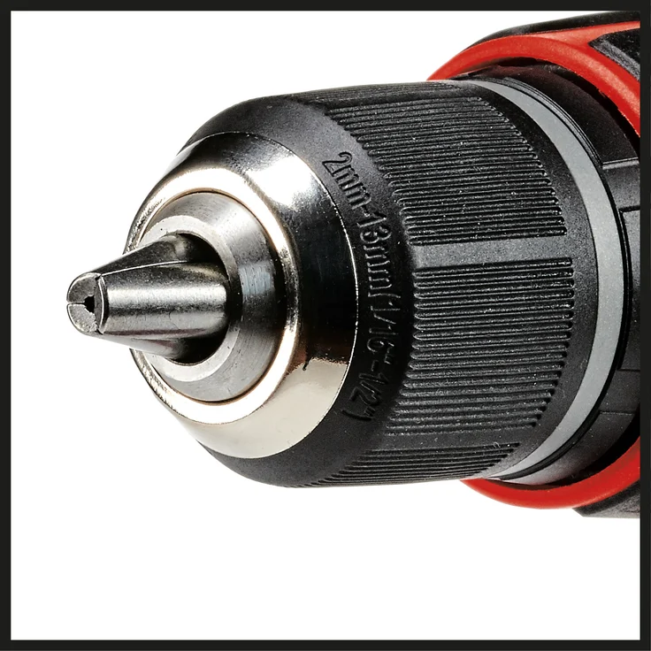 Einhell 18V Akku-Bohrschrauber TE-CD 18-50 Li BL Power X-Change PXC - 2x Akku 2,0Ah – Bild 4