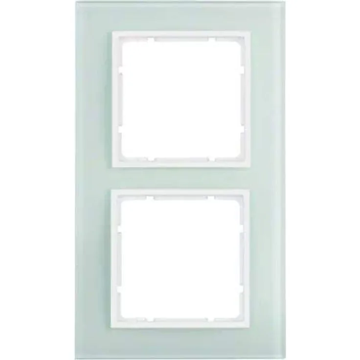 Berker 10126909 Glasrahmen polarweiß