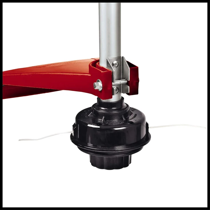 Einhell Benzin-Rasentrimmer GC-PT 2538-1 I AS 0.6 kW, vibrationsarmer 2-Takt Motor, Split Shaft, Doppelfadenspule mit Tippautomatik, Quick-Start durch Primer + Auto Choke, Schnittbreite: 38 cm – Bild 3