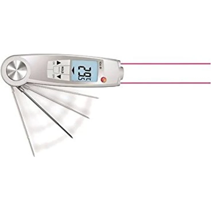 Testo 104-IR Einstichthermometer HACCP Messbereich Temperatur -50 bis 250°C Fühler-Typ NTC HACCP-konform, Berührungslose – Bild 3