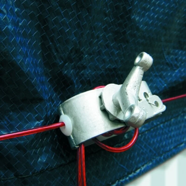 Winterabdeckung für Stahlwandpool 610 x 410 cm – Bild 2