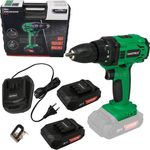 Matrix Akkuschrauber BD 20 V Li-Ion 2 Akkus 1,5Ah Koffer