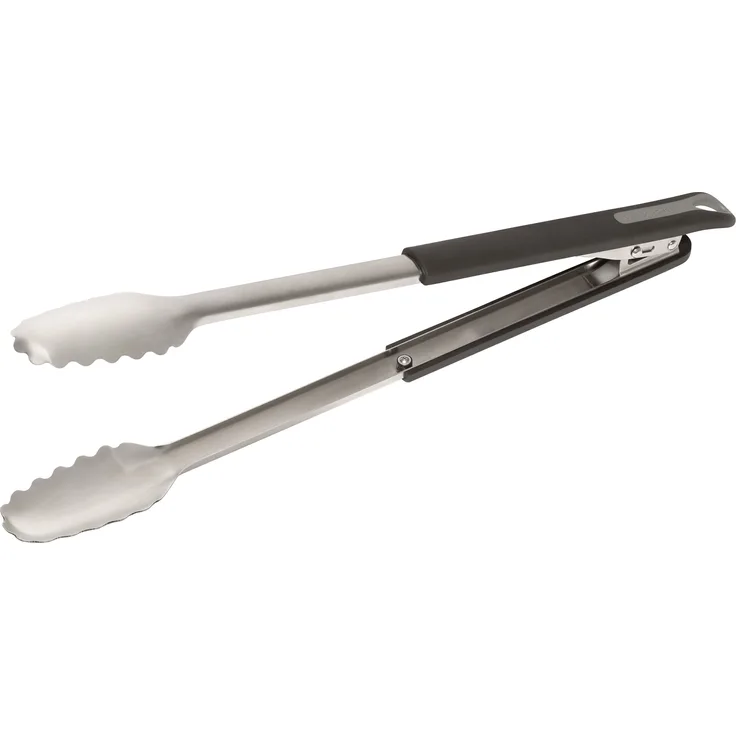 Outdoorchef Grillzange, Edelstahl, 45 cm, schwarz, silber