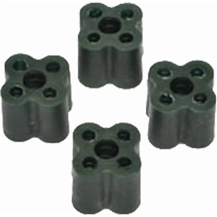 Siena Garden 180171 T&T Kupplung 4 Stück Kunststoff, rün