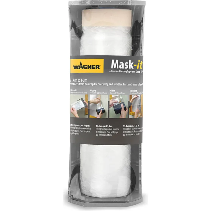 WAGNER Mask IT Abdeckset fC<r Fenster & TC<ren | Klebeband und Abdeckfolie - Wagner Group