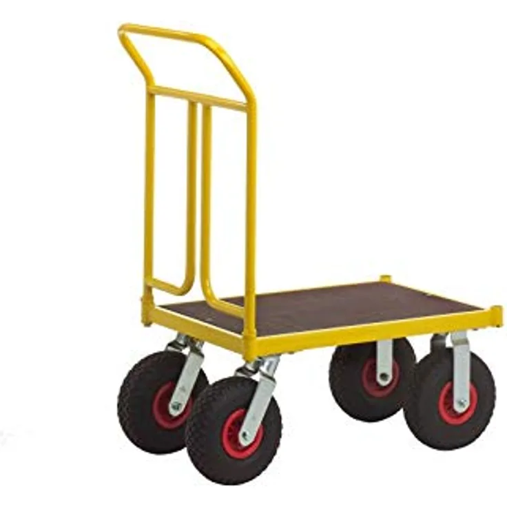 RAVENDO TW 750L Plattformwagen Transportwagen Lagerwagen 0,5x0,75m PU Rad