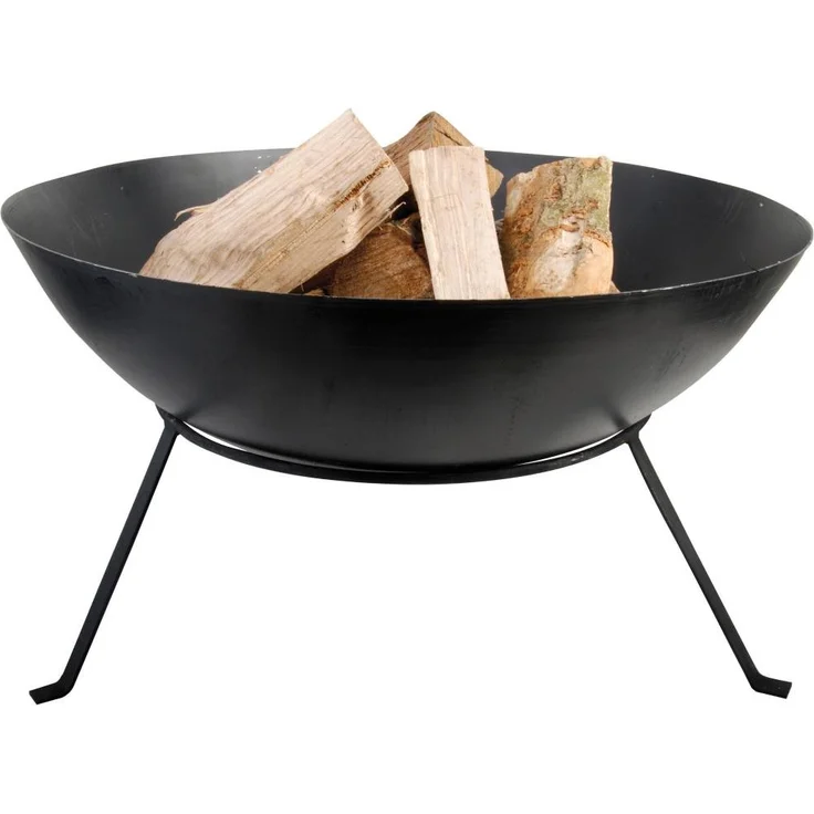 Esschert Design Feuerschale, Feuerschüssel, mit Beinen, freistehend, ca. Ø 59 cm x 35 cm hoch – Bild 1