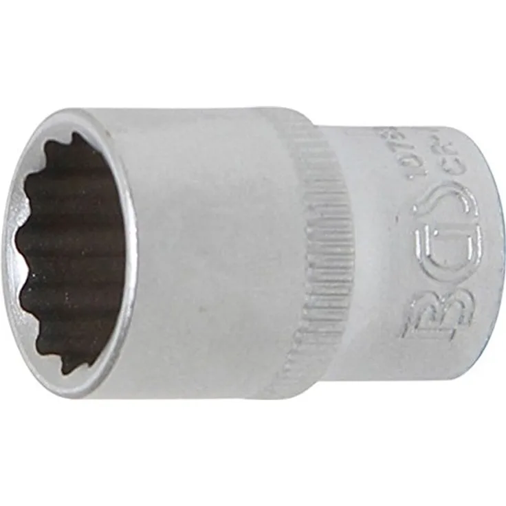 BGS 10782 Steckschlüssel-Einsatz Zwölfkant 6,3 mm (1-4'') SW 12 mm