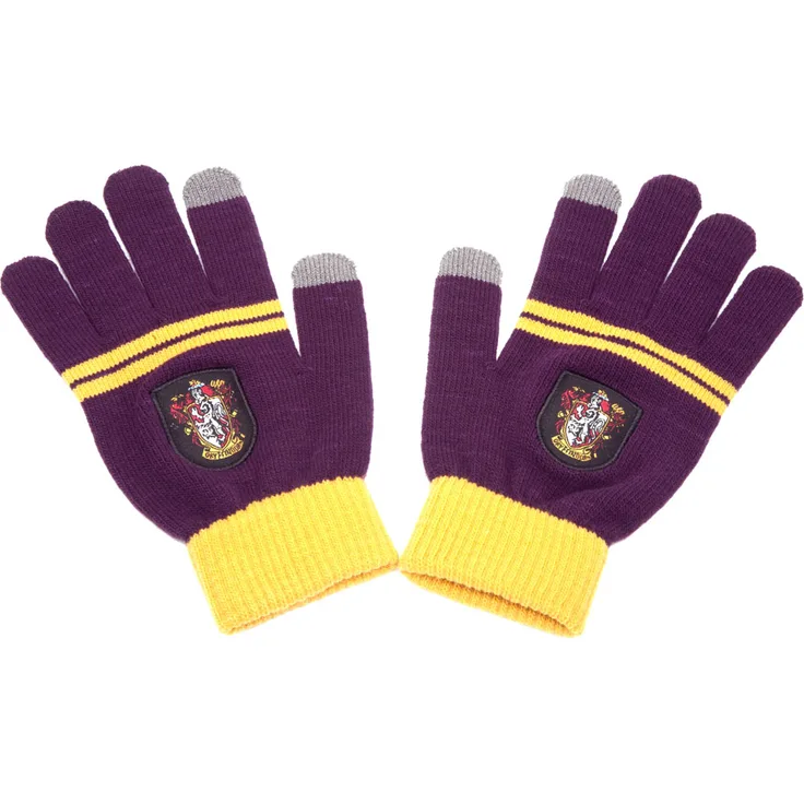 Cinereplicas - Harry Potter - Touchsreen Handschuhe - Offiziel lizensiert - Gryffindor - Einheitsgröße - Rot und Gelb