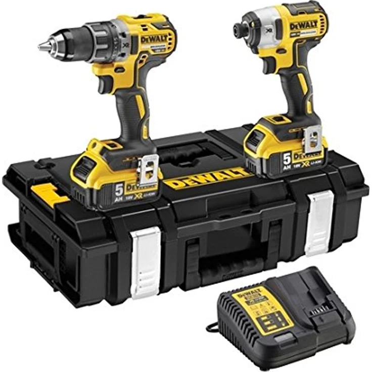 Dewalt Akku-Schlagschrauber-Set, 1 Stück, DCK266P2 – Bild 1