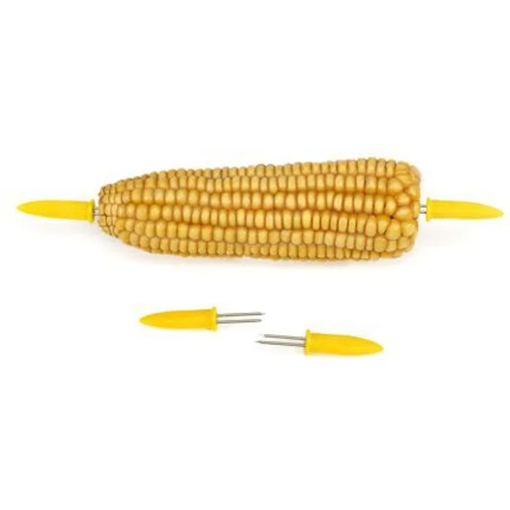 Papstar 10 Maiskolbenhalter gelb