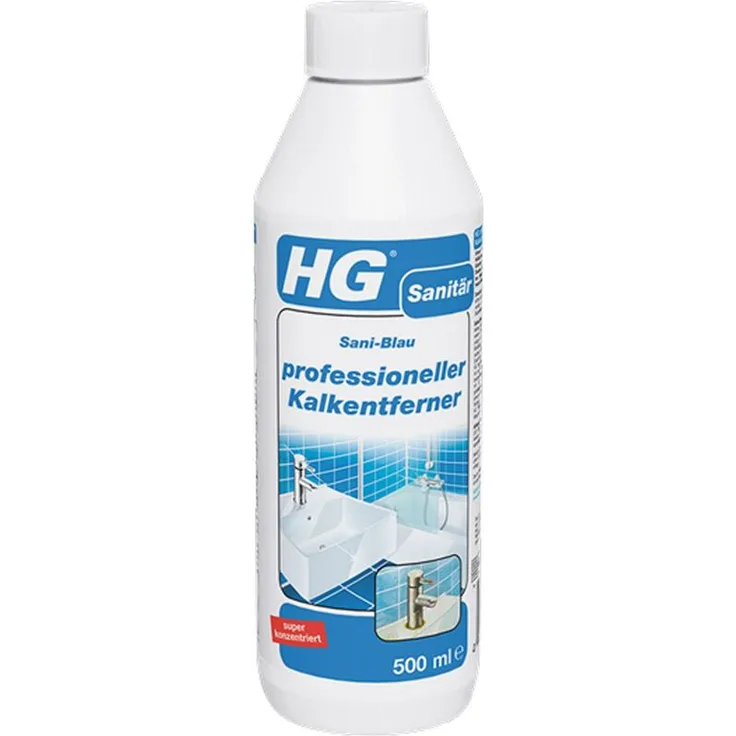 HG Professioneller Kalkentferner Sani-blau 500 ml