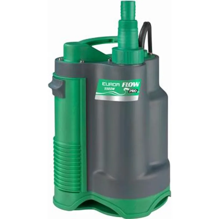 Eurom Flow Pro 550DW Tauchpumpe, 550W, 8m Tauchtiefe, 40 (261523) Tauchpumpe