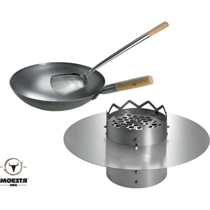 Moesta BBQ WOKN BBQ Komplettpaket - für Kugelgrill 67cm