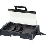 Steba BBQ-Tischgrill, schwarz, 37 x 44,5 x 9 cm, 066200 klein Elektrogrill