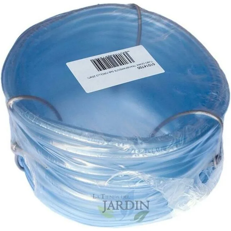 Flexibles PVC-Glasrohr 5 x 9 mm. Spule 25 Meter
