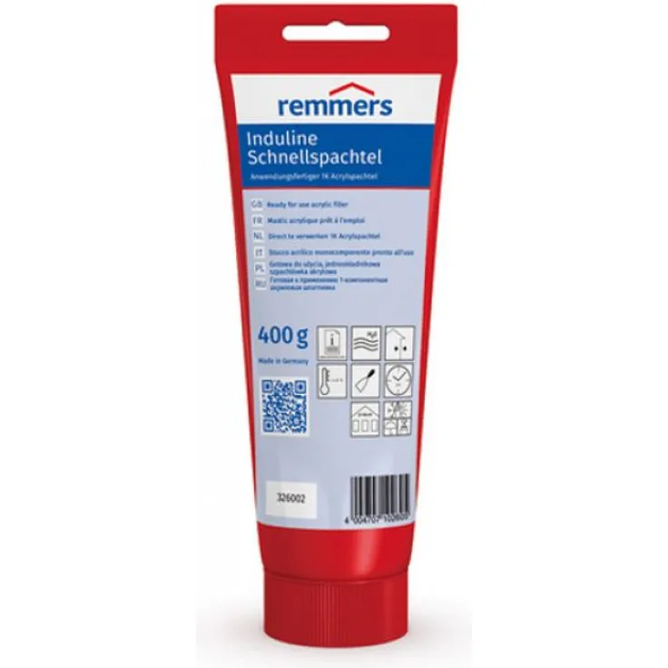 Induline Schnellspachtel, weiss - 0,4 kg - Remmers