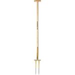 Rosengabel, 2 Bajonettzinken Shw Friedrichstal