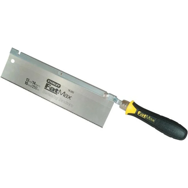 Stanley FatMax Feinsäge (umlegbar, extra breites Blatt, Rücken stahlverstärkt, ergonomischer Handgriff) 0-15-252 – Bild 1