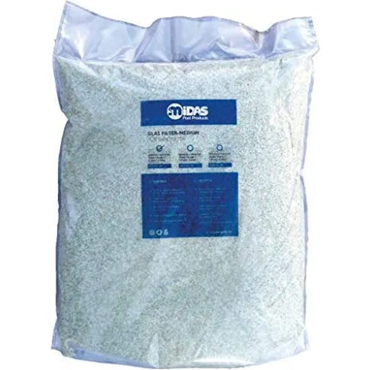Midas Pool Filterglas 1,0 - 3,0 mm 20 kg Sack