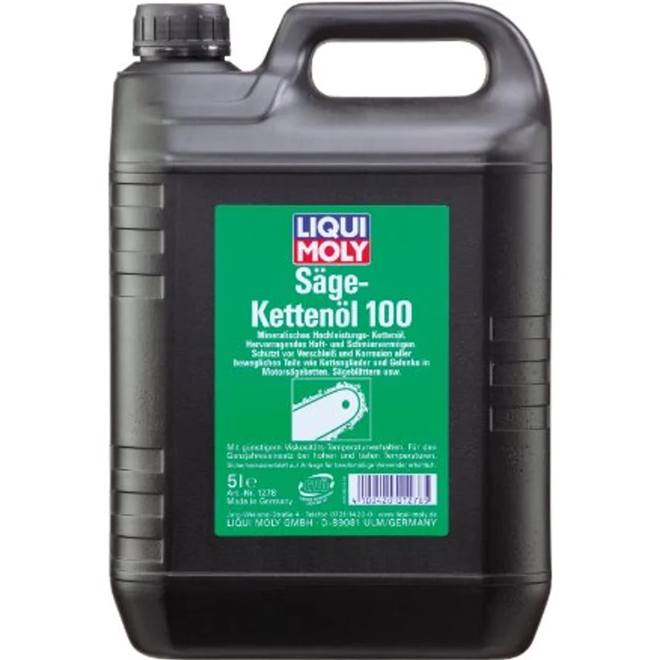 LIQUI MOLY 1278 Säge-Kettenöl 100 5 L – Bild 1