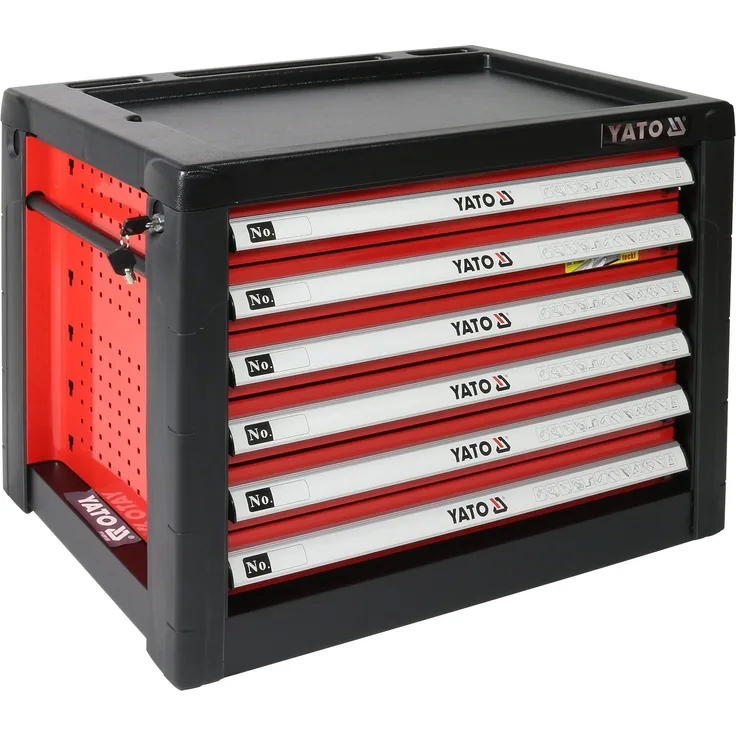Yato YT-09155 Werkzeugkasten mit 6 Schubladen