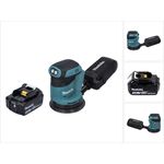Makita DBO 180 F1 Akku Exzenterschleifer 18 V 125 mm mit 1x Akku 3,0 Ah - ohne Ladegerät