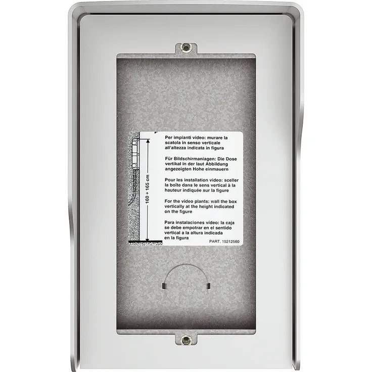Legrand 350621 AP-KASTEN 2 MODULE ALLMETAL