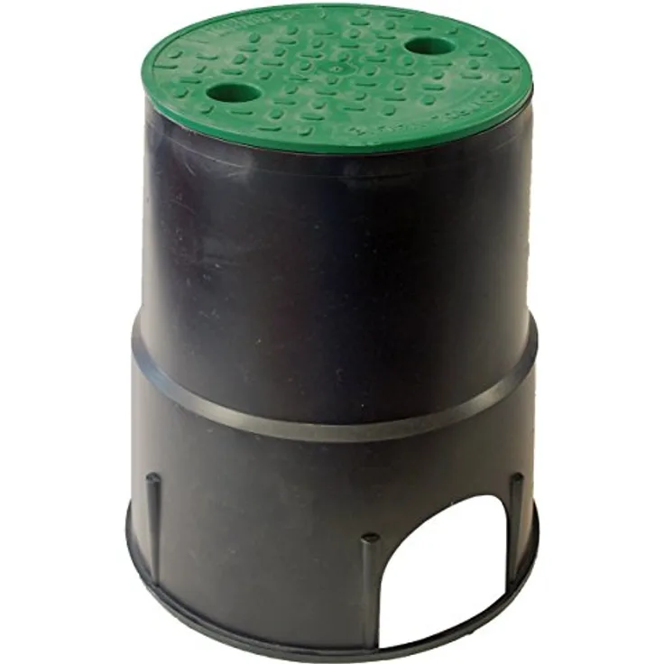 Aqua Control c1901 arqueta Circular 1 Ventil 24 cm, grün schwarz Bewässerungszubehör
