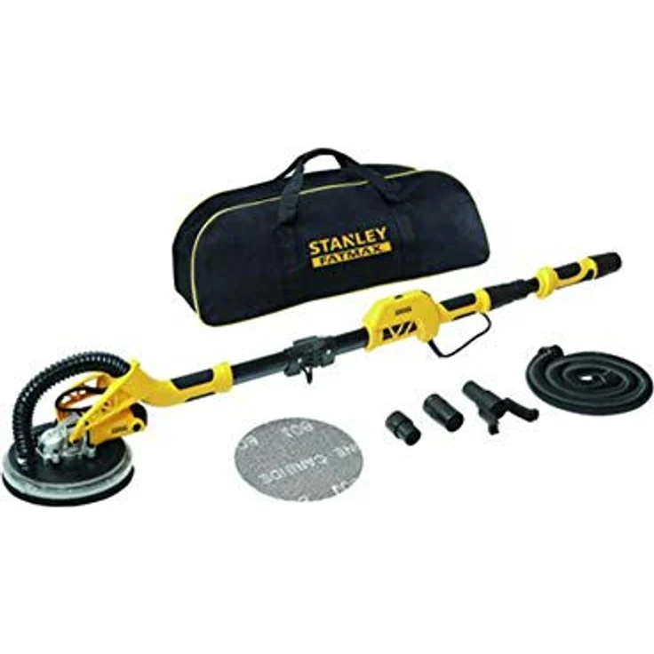 Stanley SFMEE500S Tellerschleifer Schwarz, Gelb – Bild 1