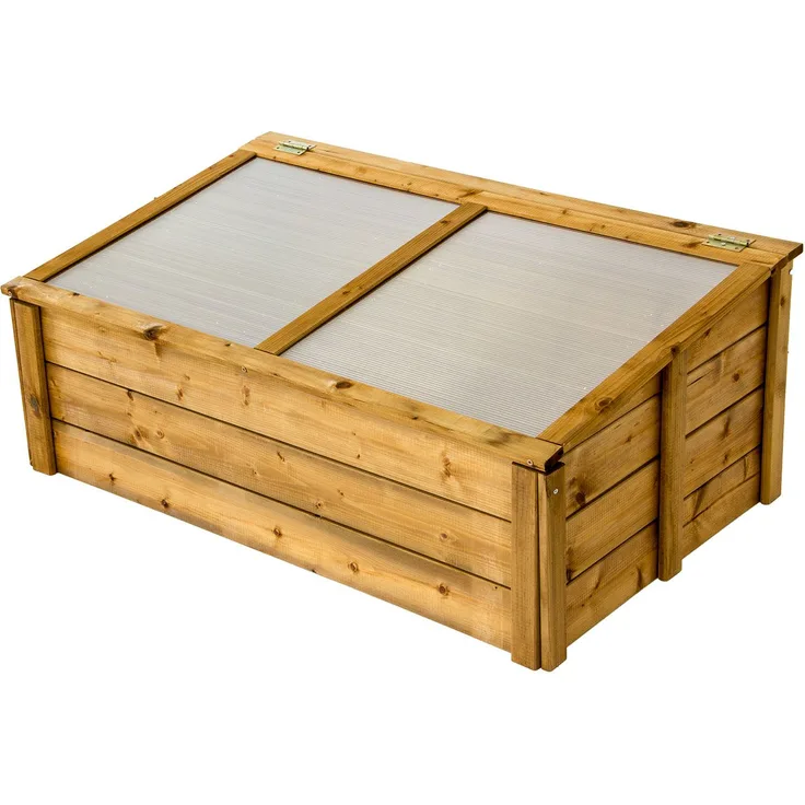 Nativ Garten Frühbeet, Gewächshaus aus Holz, Frühbeetkasten