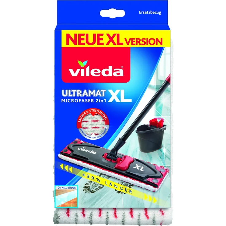 Vileda Ersatzbezug Universal XL für Bodenwischer UltraMat – Bild 1