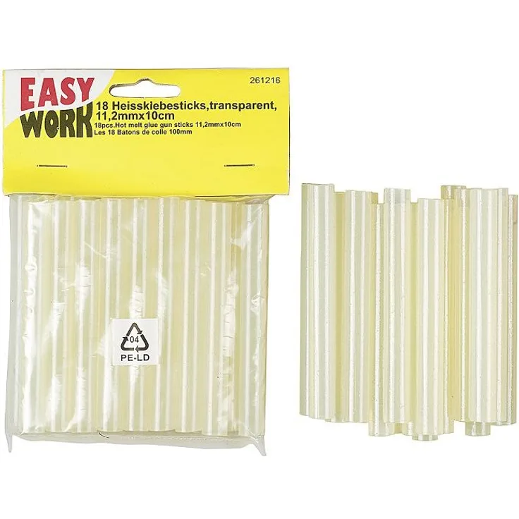 Easy Work Klebepatronen, 18 Stück, 11 x 100 mm, 261216