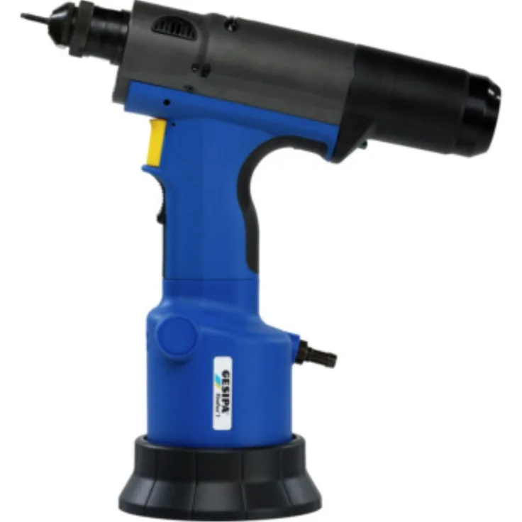 Gesipa 1458198 Blindnietmuttern-Setzgeraet FireFox 1F-M 6 mm, 1 Stück, Blindniettechnik, Grau