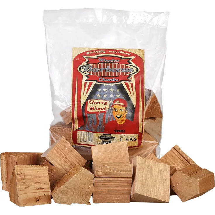 Axtschlag Wooden Barbecue Chunks - Cherry Wood (Kirschholz) - Grillholz