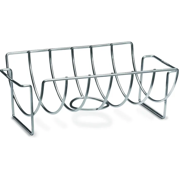 Napoleon Spare Rib Bratenhalter, Edelstahl, silber, 29 x 29 x 12 cm, 1 ml, 56019