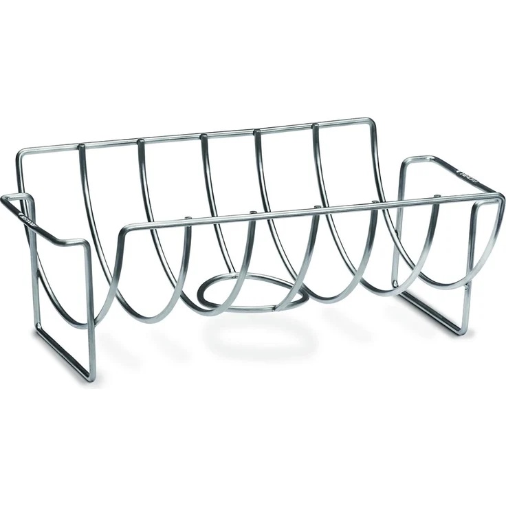 Napoleon Spare Rib Bratenhalter, Edelstahl, silber, 29 x 29 x 12 cm, 1 ml, 56019 – Bild 1