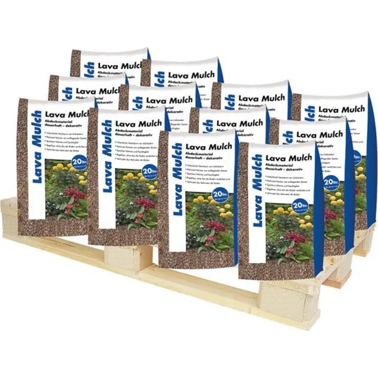 Hamann Lava-Mulch Rot 2-8 mm 800 l