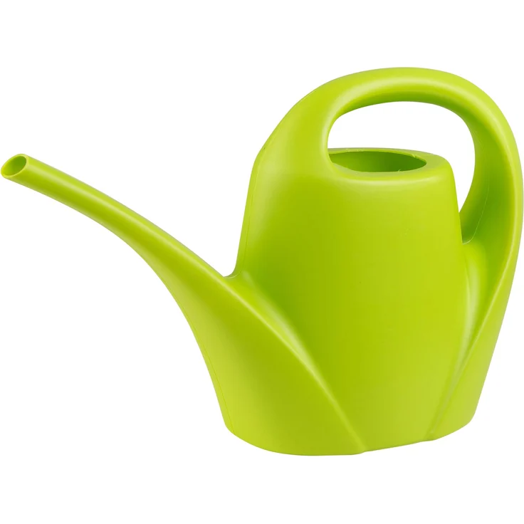 greemotion Gießkanne, Blumengießkanne mit langem Ausgießer, Kunststoff, 1,5 l grün