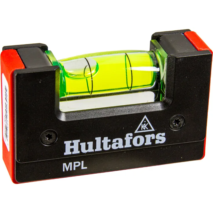 Hultafors Mini-Wasserwaage MPL, 68 mm, nicht magnetisch, Pocket Level, 1 mm Toleranz