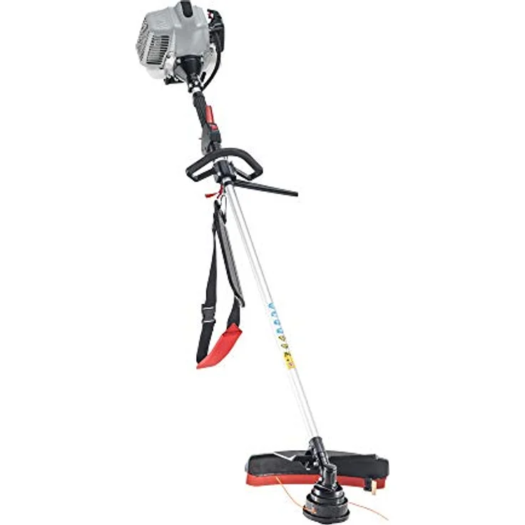 AL-KO Benzin-Motorsense BC 330 L, Arbeitsbreite Messer 25 cm & Faden 41 cm, 0.9 kW-32.6 ccm Motorleistung, 2-Takt Motor – Bild 1
