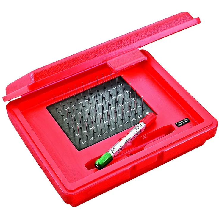 Starrett S4001-060 Präzisionsstahlstiftmesser-Set, Größen 0.011-0.060-