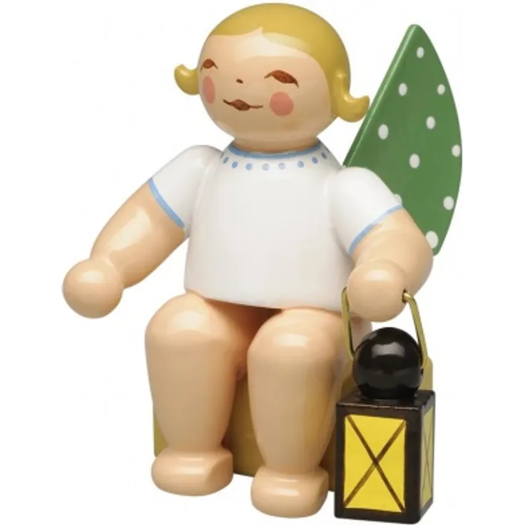 Wendt & Kühn Kalenderfigur 2019, Engel mit Laterne