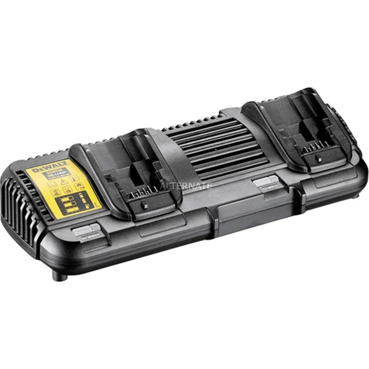 DeWALT Doppelladegeraet für 10,8 bis 54 V, 1 Stück, DCB132-QW – Bild 1