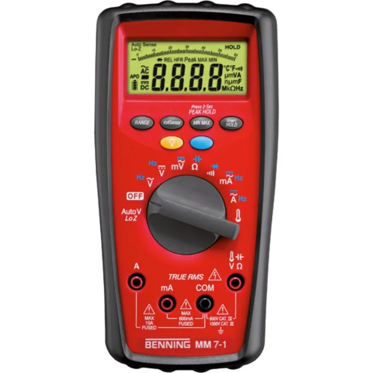 Benning MM 7-1 Digital-Multimeter TRUE-RMS, 044085