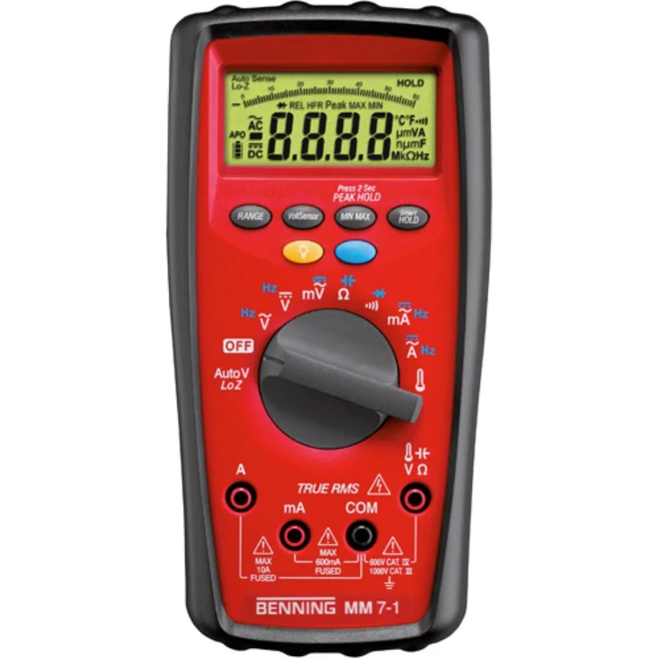 Benning MM 7-1 Digital-Multimeter TRUE-RMS, 044085 – Bild 1