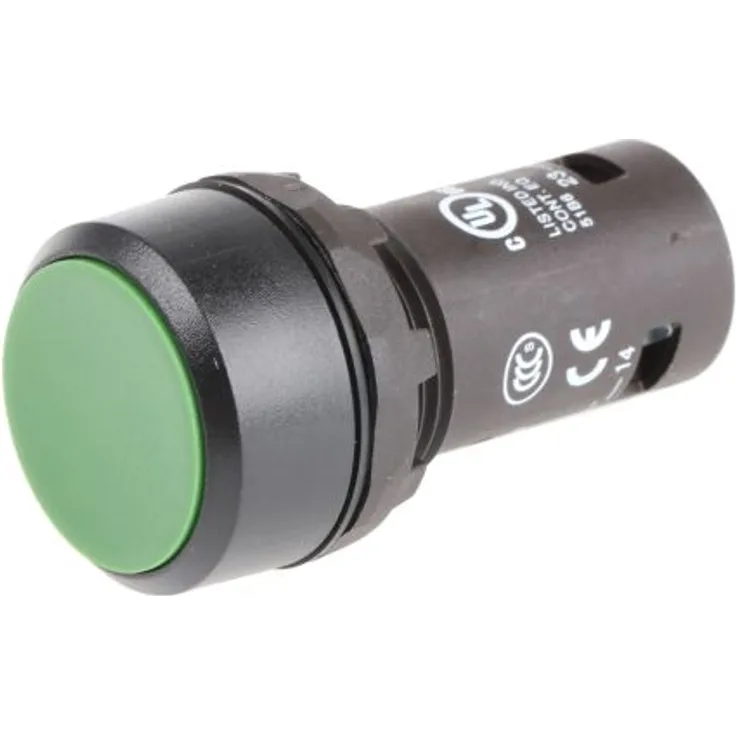 Betätigungsplatte abb-entrelec CP1?10G-fach galvanisiert grün Blickdicht