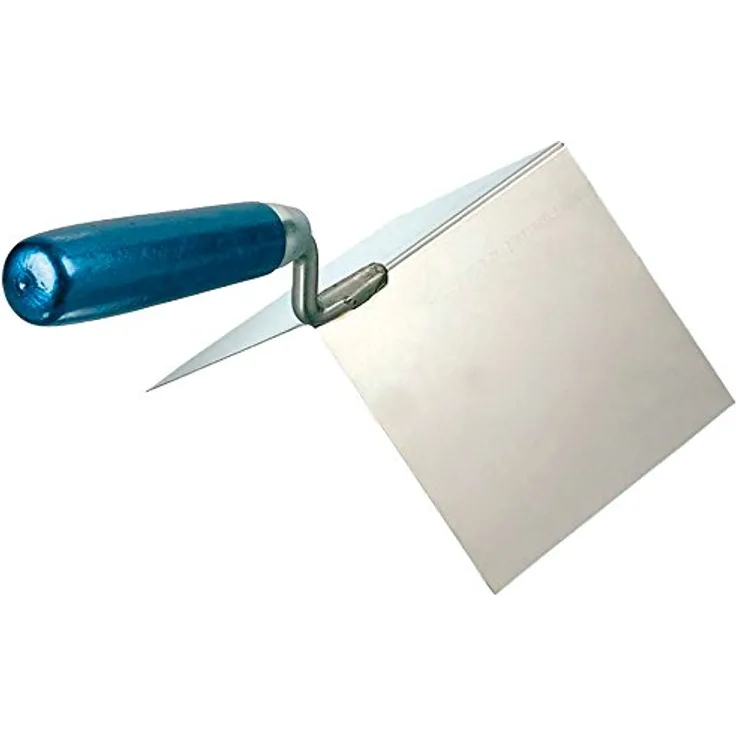 KAUFMANN Außeneckenkelle rostfrei mit Holzgriff 110 x 75 x 75 mm, 42.065.02
