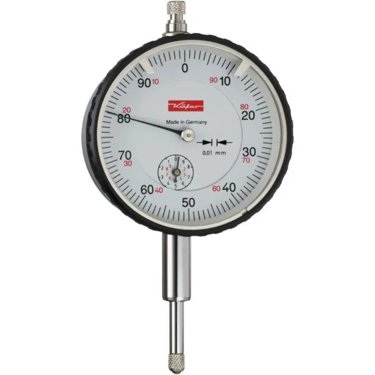 Käfer Messuhr 0,01mm - 10mm - 58mm - hohe Messkraft - IS O 463 - DIN 878 fu ungeprüft 10259 (10259)