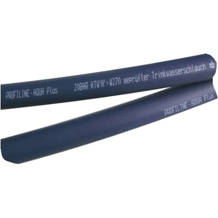 Profiline Aqua Plus 155270 Trinkwasserschlauch 1 Zoll 50 m Rolle blau